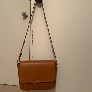 Madewell brown leather bag